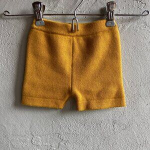 Sloomb Sustainablebabyish 0-6 Wool Baseshorties - Amber